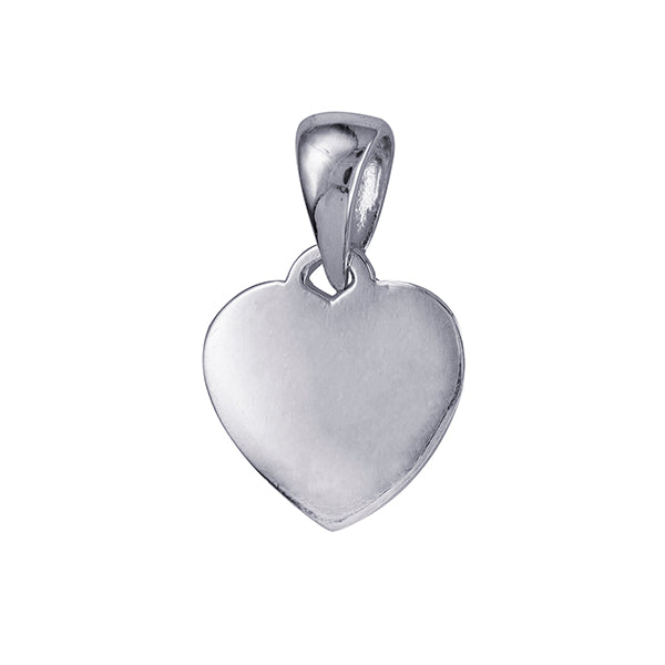 10mm Heart Engravable Charm
