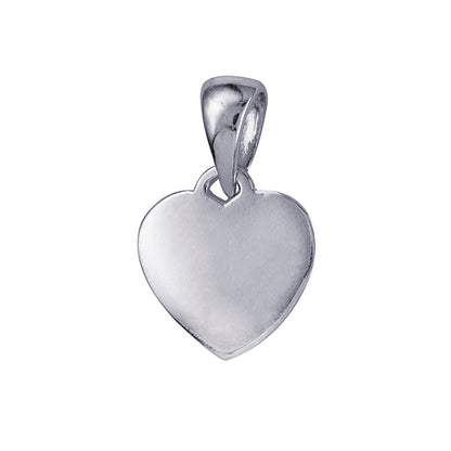 10mm Heart Engravable Charm