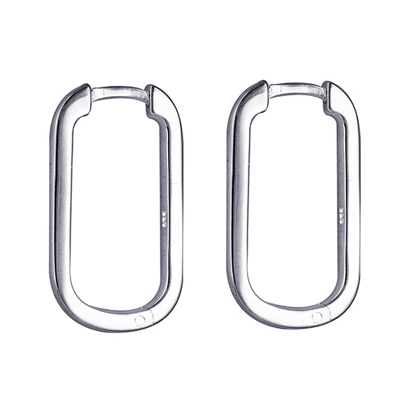 Rectangular Huggies 8mm