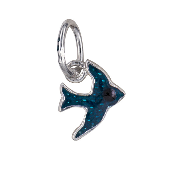 Blue Bird Charm