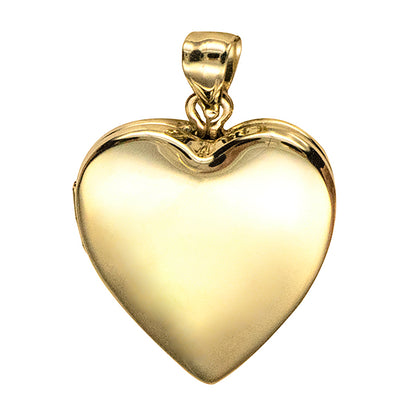 20mm Plain Memorial Heart Locket