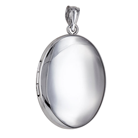 Plain Memorial Oval Locket