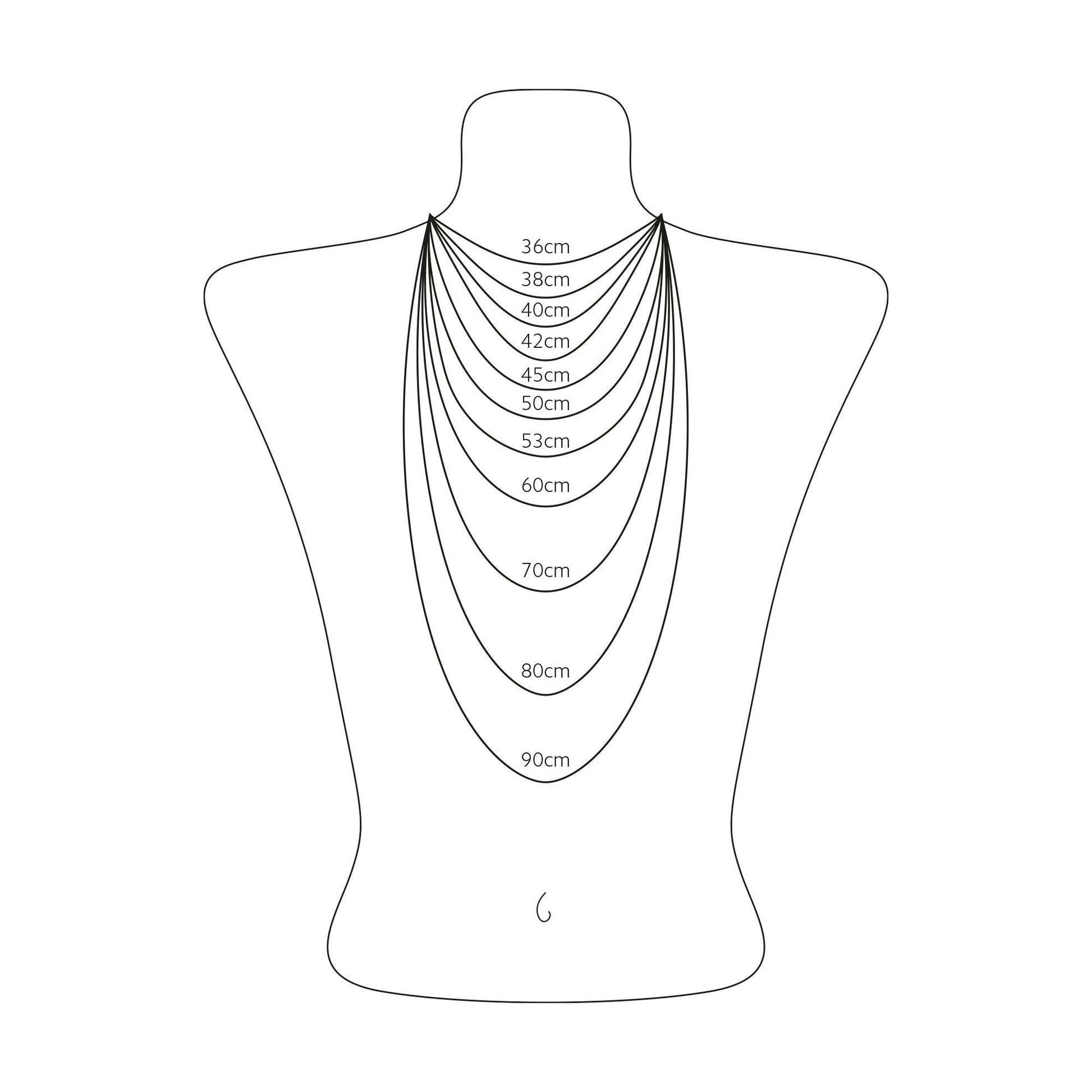 THOMAS SABO Necklace with letter pendant W and white zirconia - gold